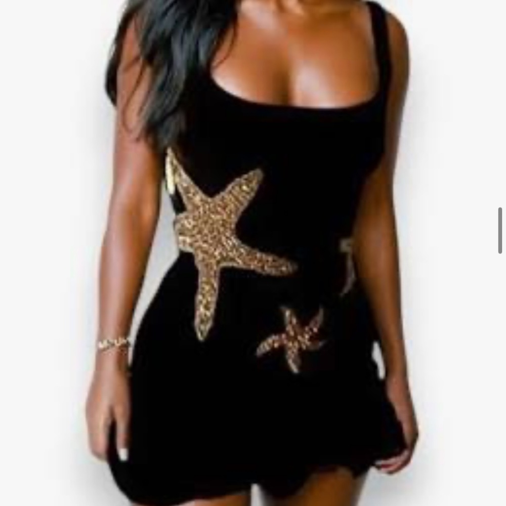 starfish mini dress